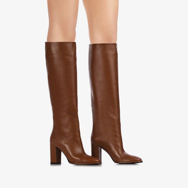 ELSA BOOT 90 mm CARAMEL | Le Silla