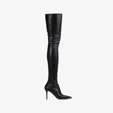 EVA THIGH-HIGH BOOT 90 mm NERO | Le Silla