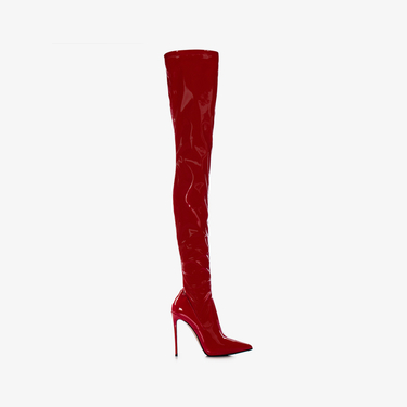 EVA THIGH-HIGH BOOT 120 mm OPIUM | Le Silla