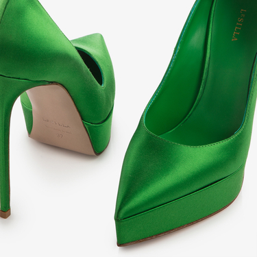 UMA PUMP 140 mm EMERALD | Le Silla