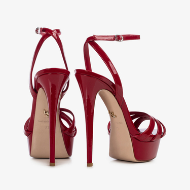 LOLA SANDAL 140 mm ROSSO | Le Silla