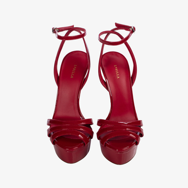 LOLA SANDAL 140 mm ROSSO | Le Silla