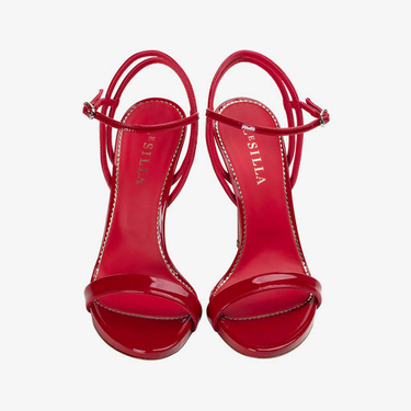 SANDALE GWEN 120 mm ROSSO | Le Silla