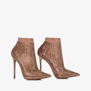 BOTTINE GILDA 120 mm ORO ROSA | Le Silla