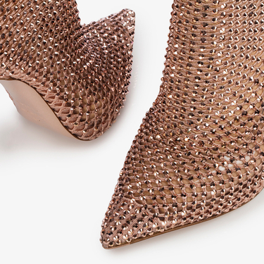 BOTTINE GILDA 120 mm ORO ROSA | Le Silla