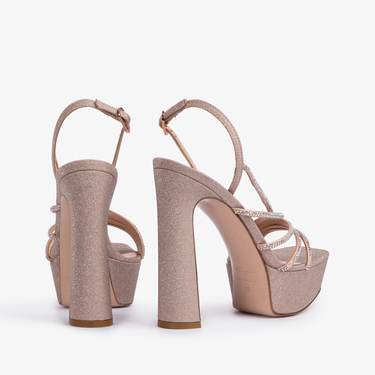 SCARLET SANDAL 140 mm SKIN | Le Silla