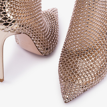 STIVALETTO GILDA 120 mm PLATINO | Le Silla