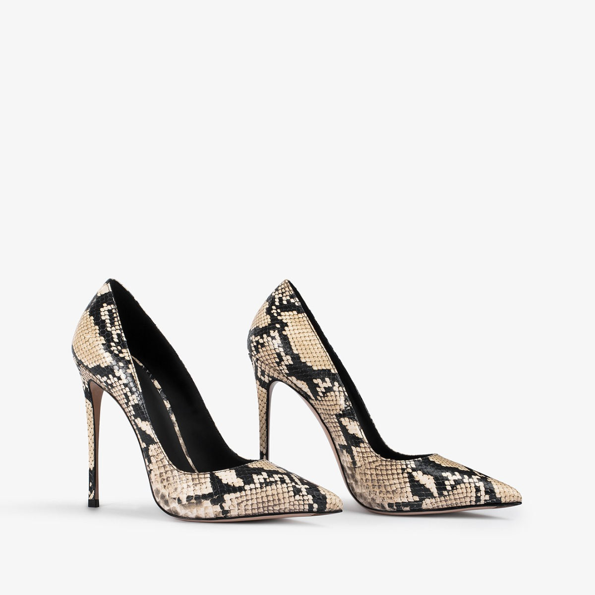Python print leather pump Le Silla