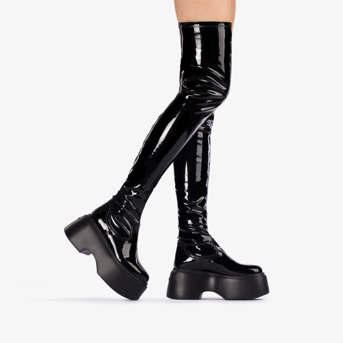 KEMBRA THIGH-HIGH BOOT 100 mm - Le Silla | Official Online Store