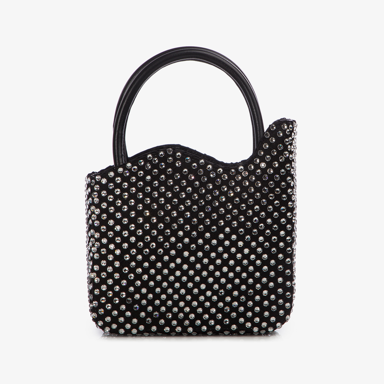 BORSA STOCKING-SATIN NERO