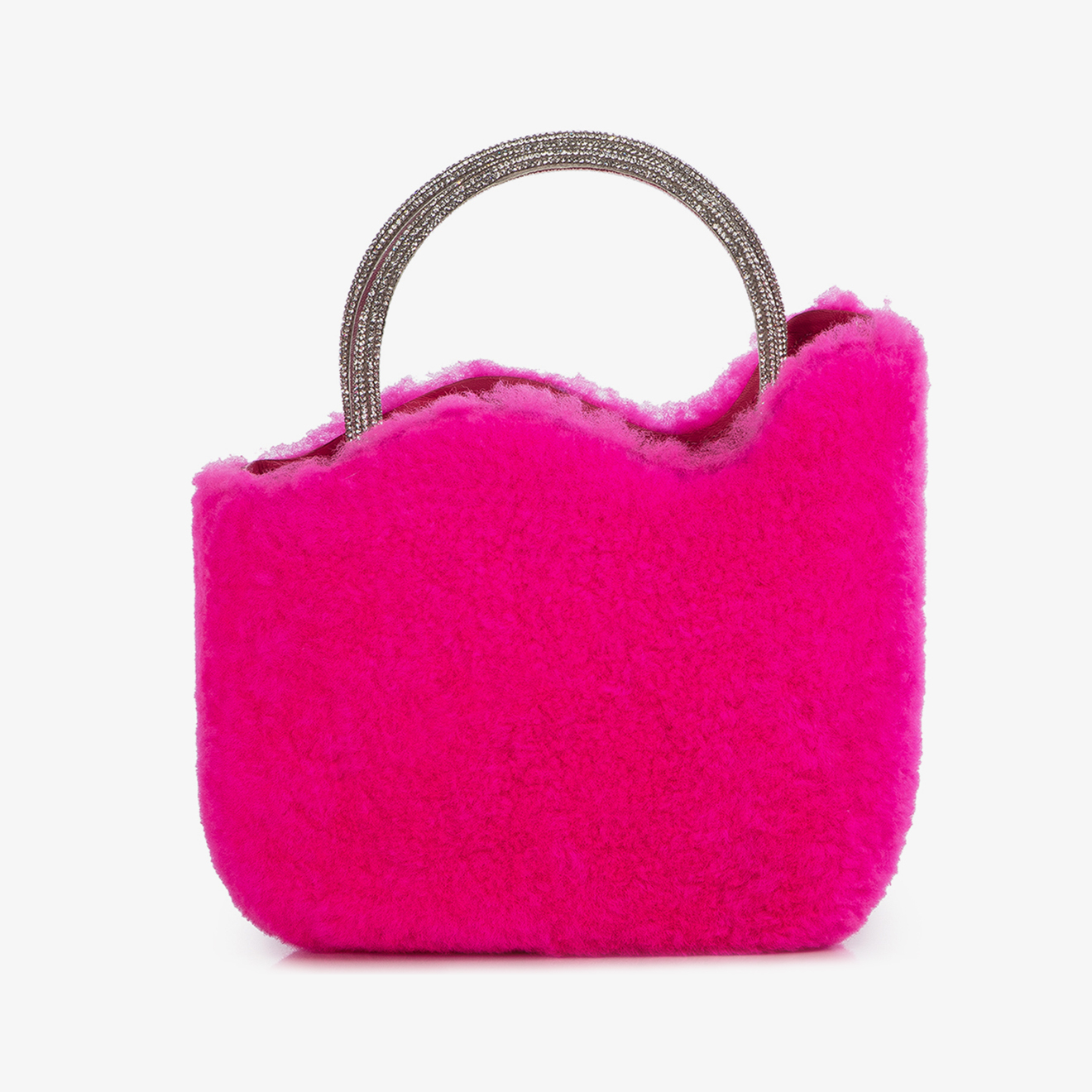 MICROBAG CURLY FUXIA