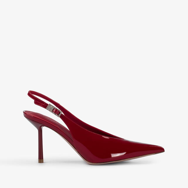 Le Silla Slingback vernice rossa