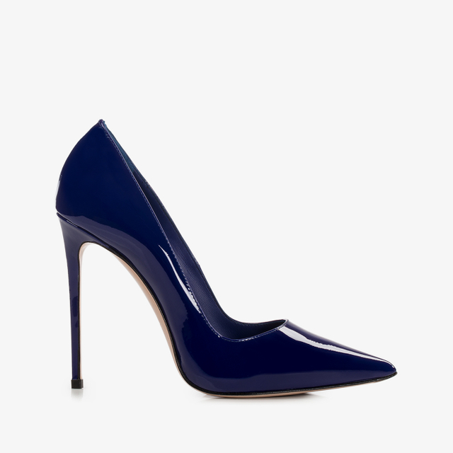 Le Silla Décolleté vernice blu lazuli