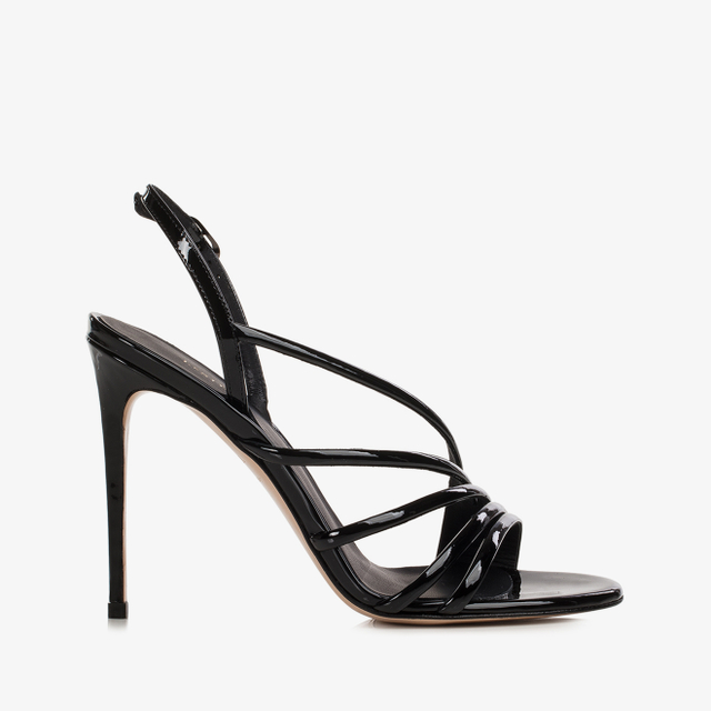 Le Silla Sandalo vernice nero