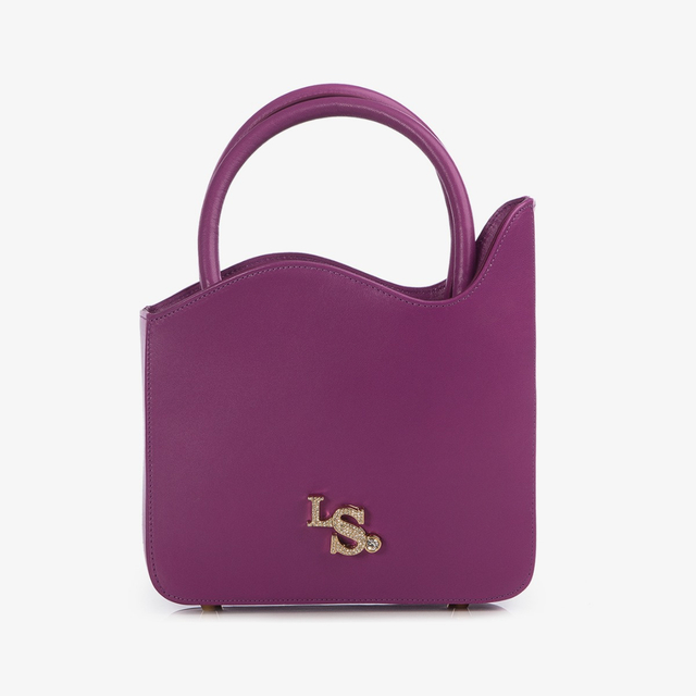 Le Silla Medium bag pelle lavanda darling