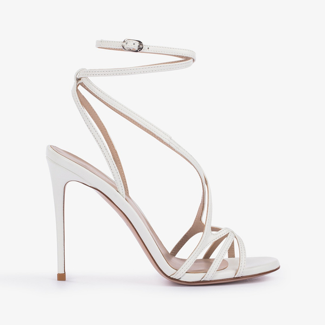 Le Silla Sandalo pelle bianco