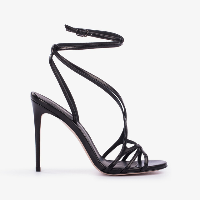 Le Silla Sandalo pelle nero