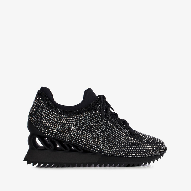 Le Silla Sneaker Cristalli nera